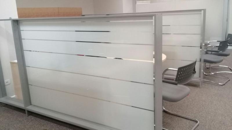 Divisória em aço inox